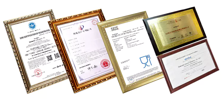 Our Certificate